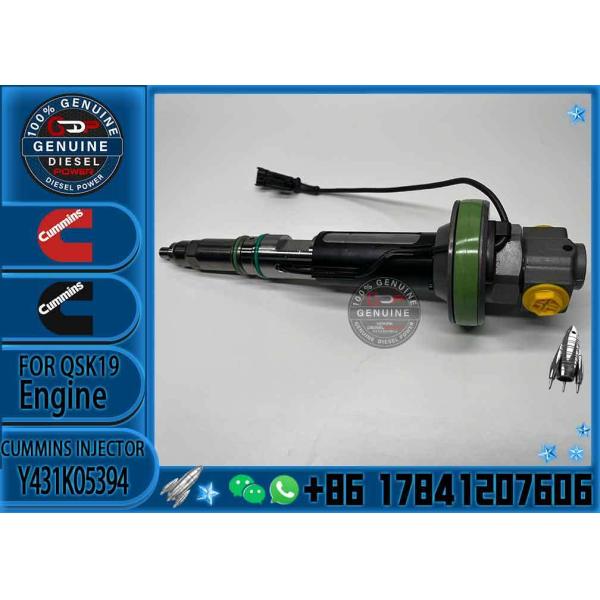 New Construction Machinery Parts-Fuel Injector for QSK19 Diesel Model Y431K05394 FO0BJ10006 4955526 for CUMMINS Diesel