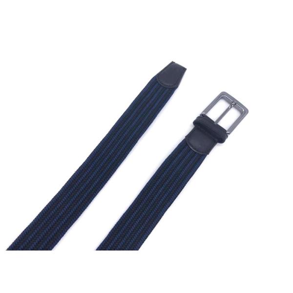 Пояс голубых людей PU холста терпя сплетенный простиранием для младшего