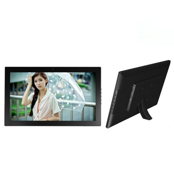 Multimedia Digital LCD Digital Photo Frame Wide Screen 250-300 Nits Brightness