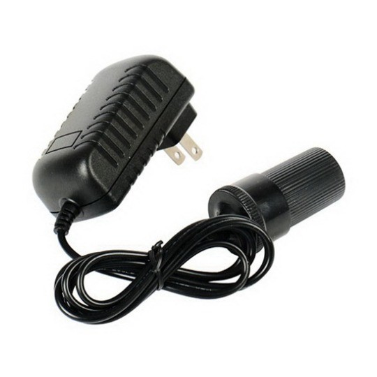 C-Power Car Cigarette Lighter Power Adapter 12V 2A 3A AC100-240V Output Current 0.1-5A