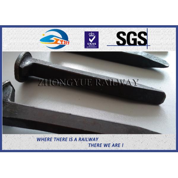 Plain Finished Q235 Railroad Track Spikes Rail Screw Dog Spike For Rail Fastening System​