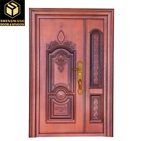 Customized Color With All Aluminum Entrance Door Sound Insulation For Hotel And Villa