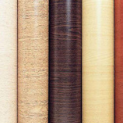 Matte And High Glossy Furniture PVC Wood Texture Film For Vacuum Press
