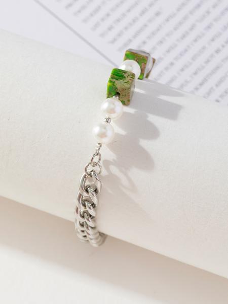 Fashion Bead Chain Bracelet for Women Men Jewelry Gift