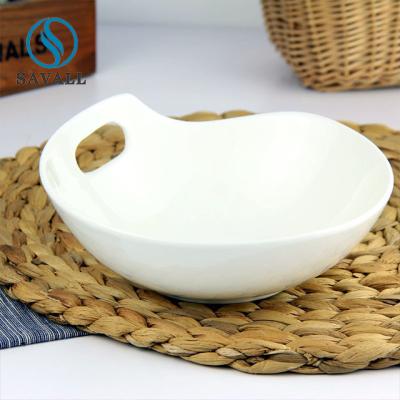 Fine Dinning Customized Minimalist Porcelain Bowls 19cm*7.5cm