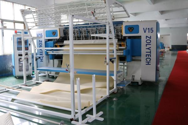 1500RPM Mattress Cutting Machine 5500kg Multi Needle Quilting Machine