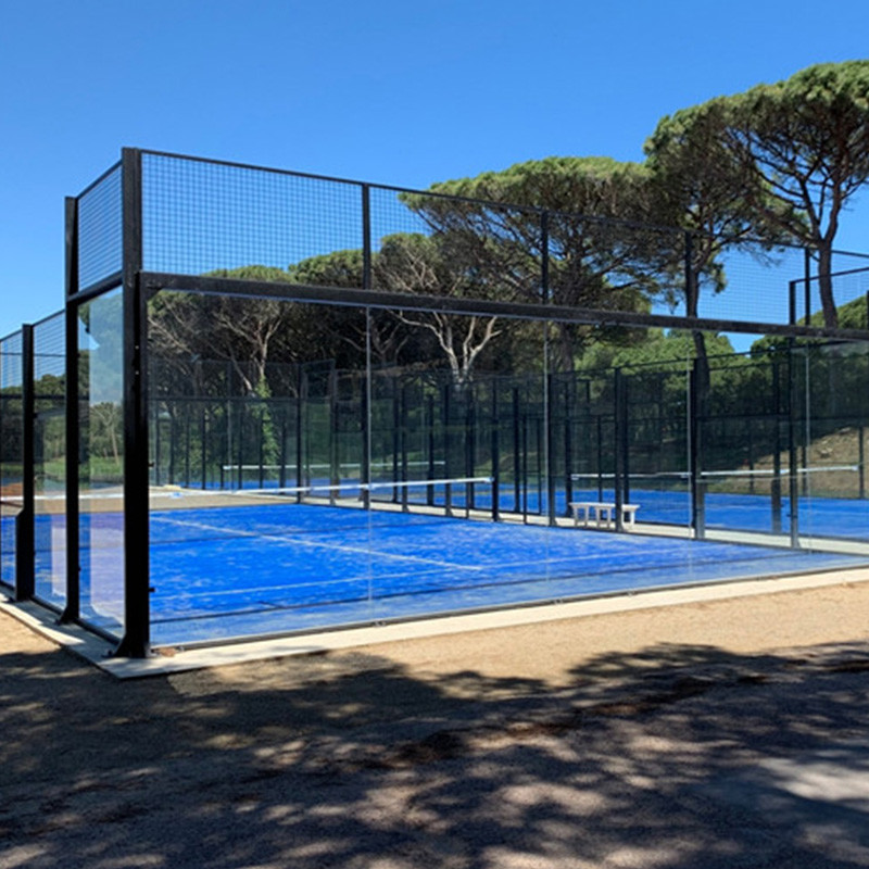 Зона суда Padel PE материальная стандартная, поверхность суда Padel с поддельной травой