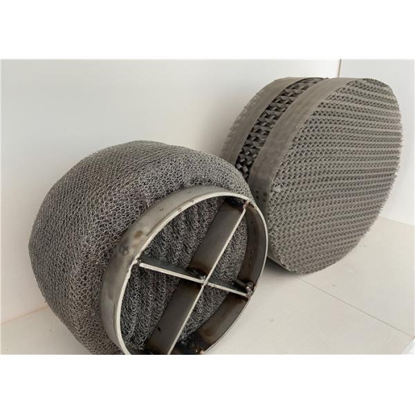 Stainless Steel 304 316 Wire Mesh Demister Pad For Aviation Gas Liquid Separation