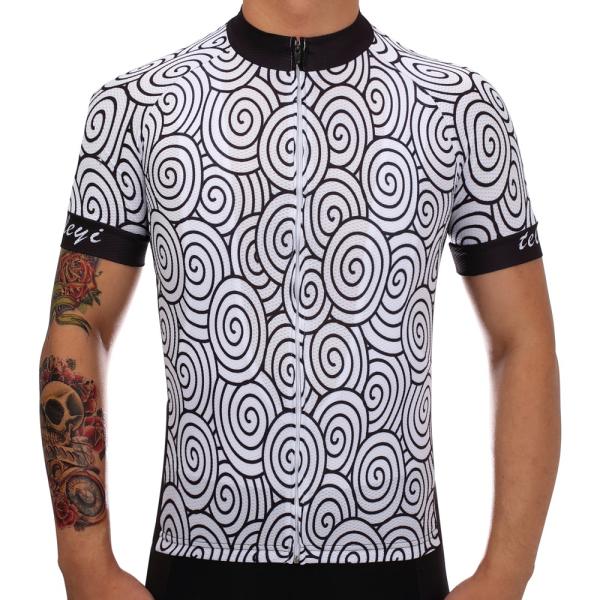 Полиэстер дизайна Snakeskin персонализировал ехать Джерси для катания велосипеда