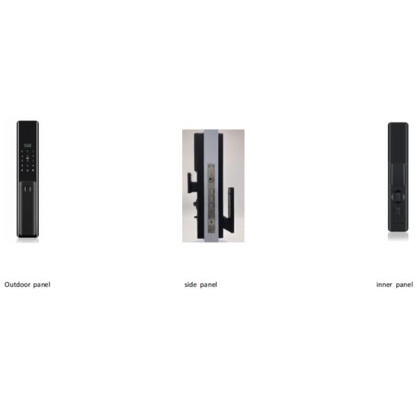 ELA E-720 Automatic Fingerprint Home Security Face Recognition Intelligent Lock Visual Door Viewer Electronic Lock