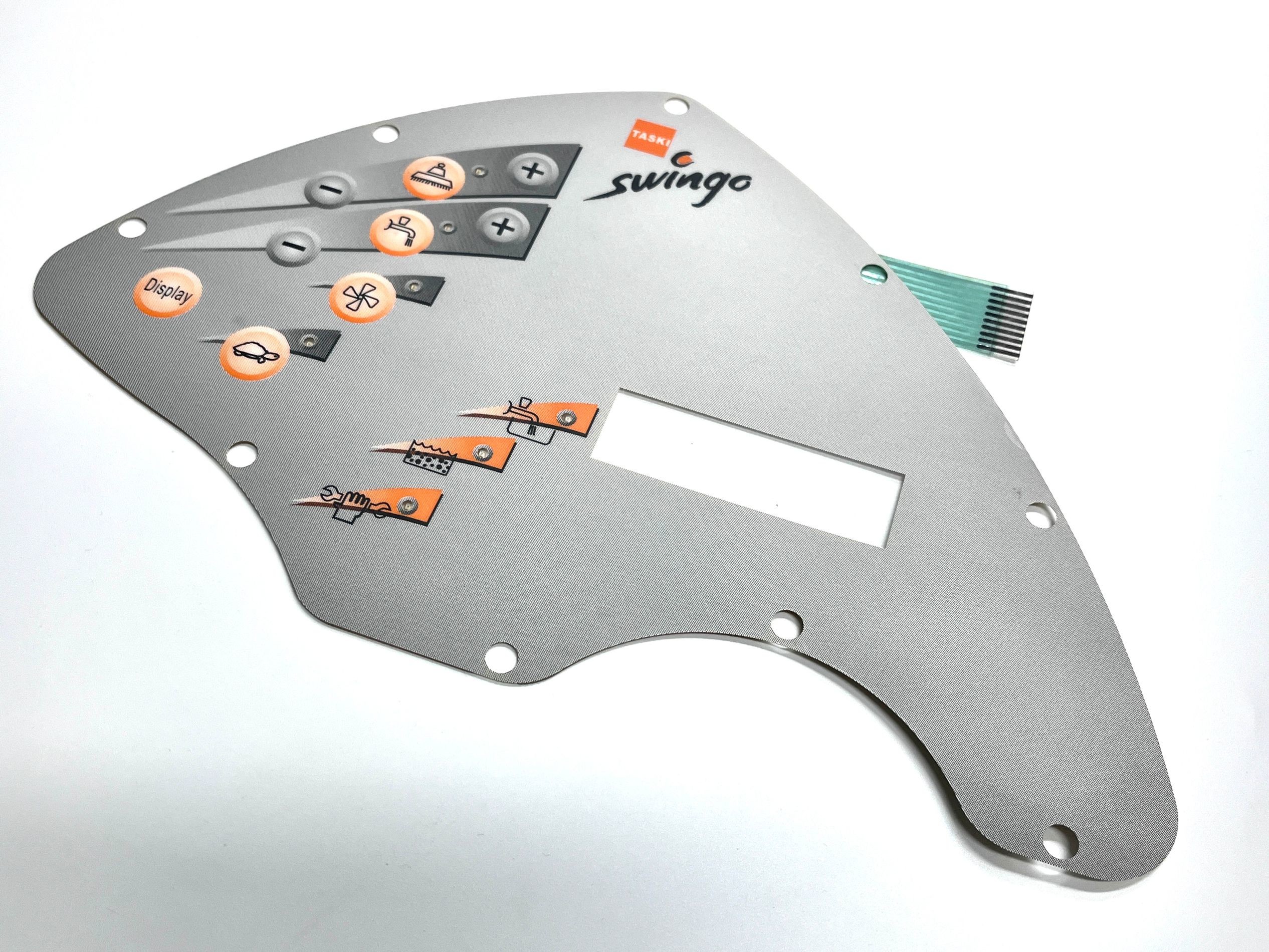 7 Way 0.1Pitch Single Row Crimp Housing Push Button Membrane Switch Для регулировщика температуры