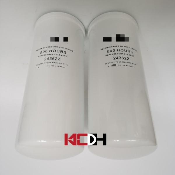 Filtro de óleo hidráulico de Parts 243622 da máquina escavadora para o motor