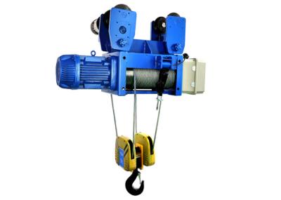 High Efficiency Workshop Electric Wire Rope Hoists Custom Voltage