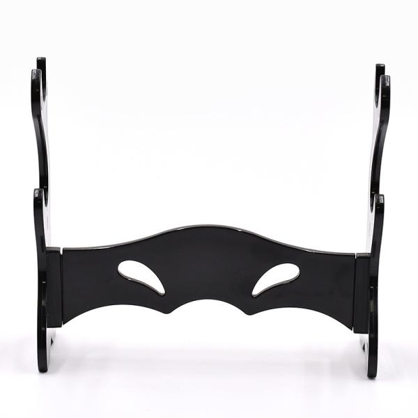 Eco friendly Painting Metal Craft Accessories Stand Katana Stand Samurai Knife Holder ABS Desk Display Stand