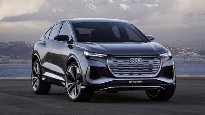 160km/h Large Electric Vehicles Audi Q4 E-Tron 5 Seat 5 Door Electric Car