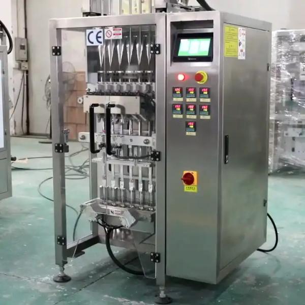 Máquina de embalagem de pó de 20g a 500g 30-50 sacos/min Rápido e eficiente Automático