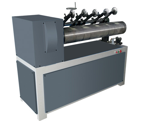 Large Thin - Walled Paper Core Cutting Machine For Thin Tube Button Control