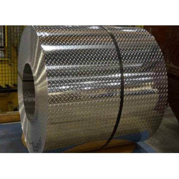 Mill Unpolished 1/4" Aluminum Deck Plate Aluminum Sheet Coil 48" X 192"