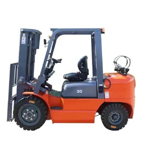 150mm Min. Lifting Height 2.5 Ton LPG Forklift with EPA Engine
