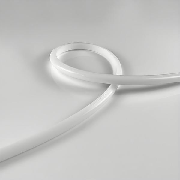 13*13mm Luces de neón LED exteriores Vista aérea Semicircular Tubo de silicona de neón LED