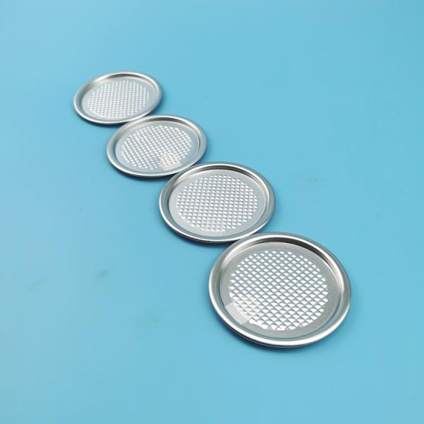 Full Open Aluminum Easy Peel Off Lid 83mm 99mm 126mm For Paper Plastic Metal Can