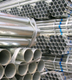 0.6mm 1.5 Inch Hot Rolled Carbon Steel Pipe Galvanized Hollow For Chilled Water