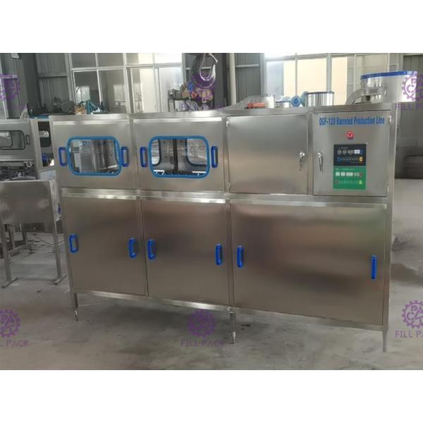 ведро 100BPH 5mm ровное машина воды 5 галлонов разливая по бутылкам