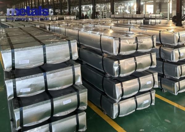 Galvanized Zinc Corrugated Roofing Sheet G550  For Construction Z40 Wave Metal Sheet