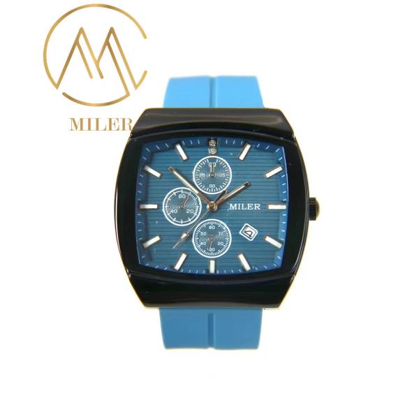OEM Watch Manufacturer Custom Logo Watch Silicone Water Resistant Lady′ S Watches Miler