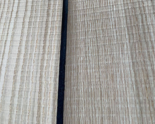 Panel A Grade Thickness 0.65mm Quarter Cut Wood Veneer For Cricut