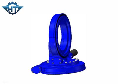 Dual Axis Worm Gear Slew Drive With 24vdc Gear Motor For Dual Axis Solar Trackers