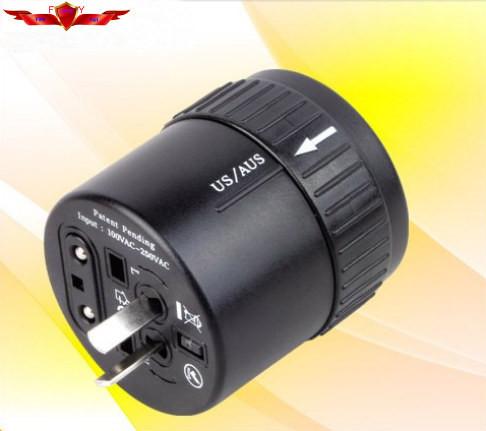 New Arrival Fire Retardant PC-V0 10A 250V AC Universal Adapter Euro US UK Adpater