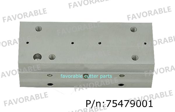 Block Pillow Twn 8 Opn Mod Beam Apply to Auto Cutter GT7250 S5200 S7200 Parts 75479001