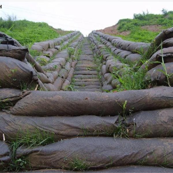 PP Woven Geotextile Fabric 2-6m Width for Separation Filtration