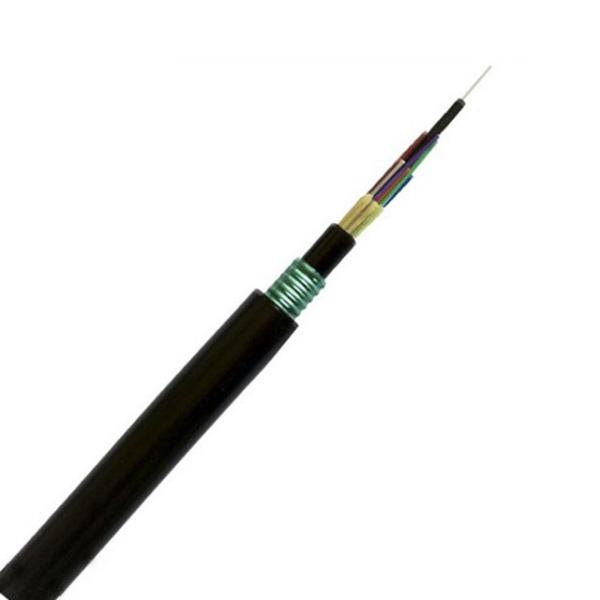 GYTA53 Outdoor Fiber Optic Cable With PE Sheath Direct Burial