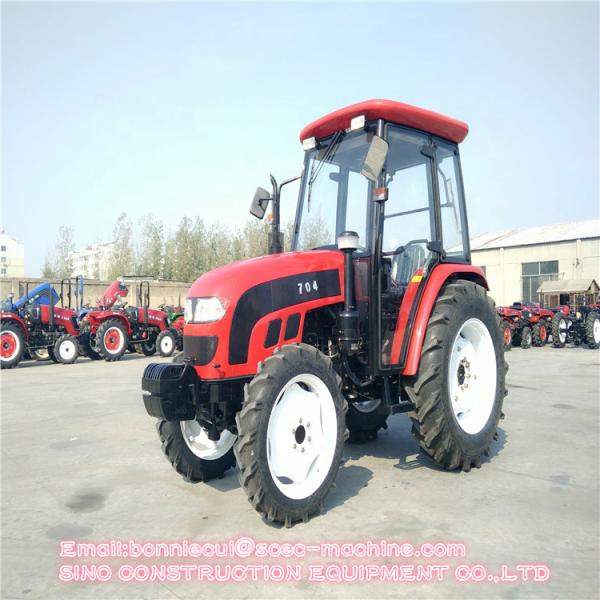 Máquinas modernas do equipamento agrícola bonde do trator de exploração agrícola usadas na agricultura 100hp