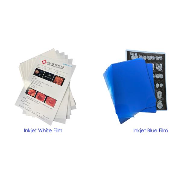 Струйный фильм медицинского отображения для x Рэй, белых медицинских бумаг для DR CT