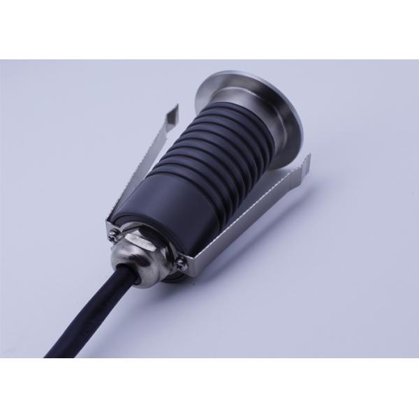 3W White Outdoor LED Underground Light / IP67 LED Deck Lights Glass Tempered