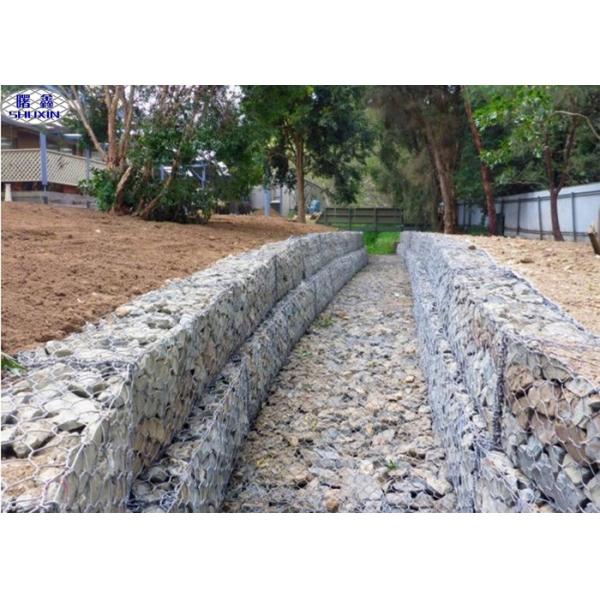 корзины стены 80кс100 ХолеТвистед Габион гальванизировали поверхностное покрытие