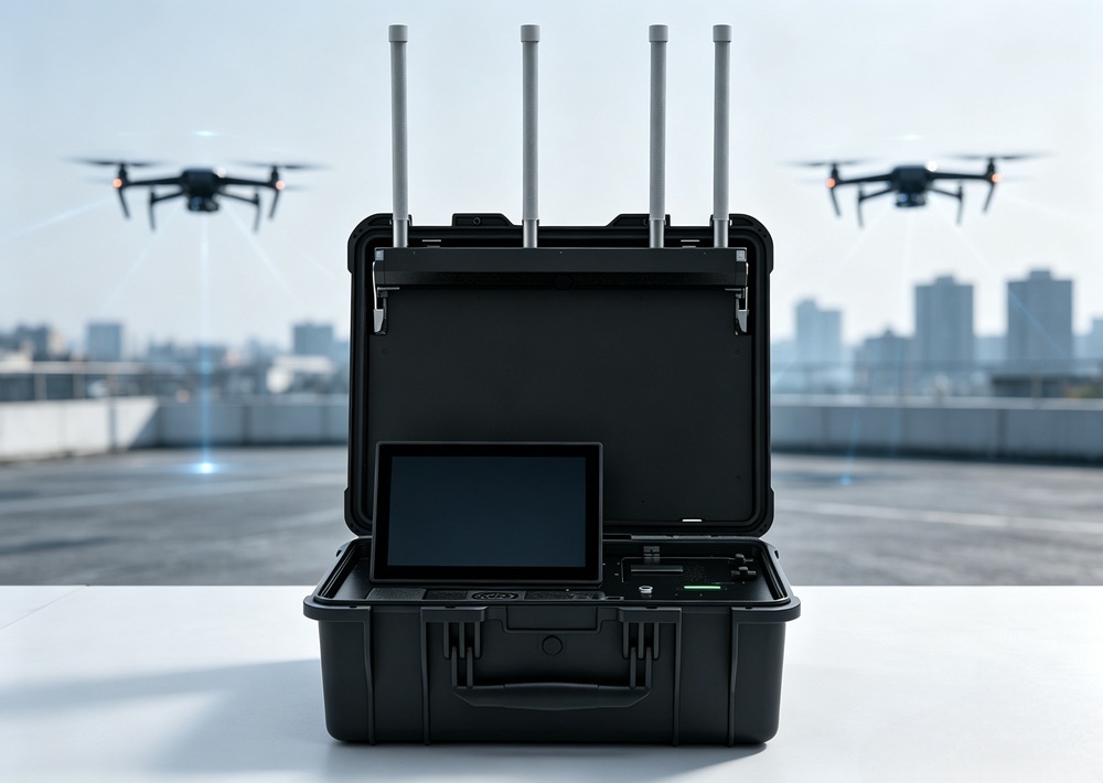1 To 10km Omnidirectional Detection Portable Drone Detector Dji Autel FPV Signal Detector
