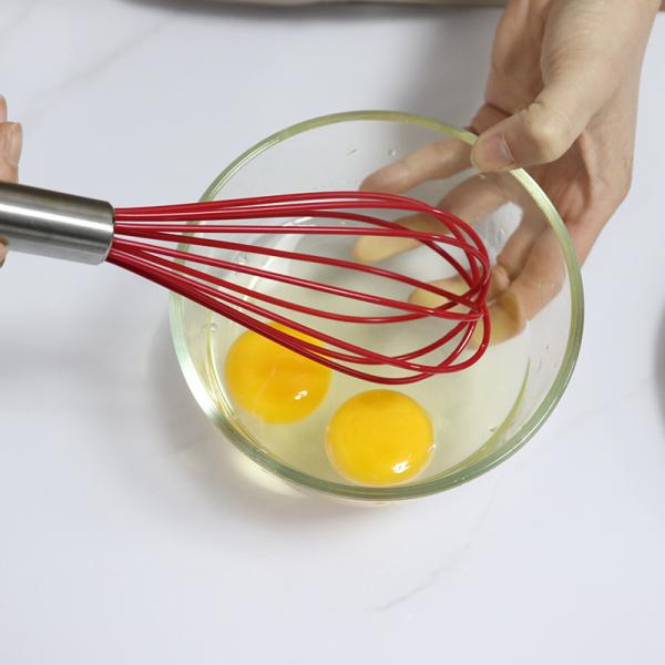 Multifunctional Silicone Egg Whisk Stirring Tools for Home Kitchen 8/10/12 inch Beater