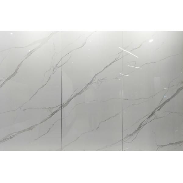 White Polished Porcelain Tile 900x1800mm Antibacterial Non-Slip AAA Grade