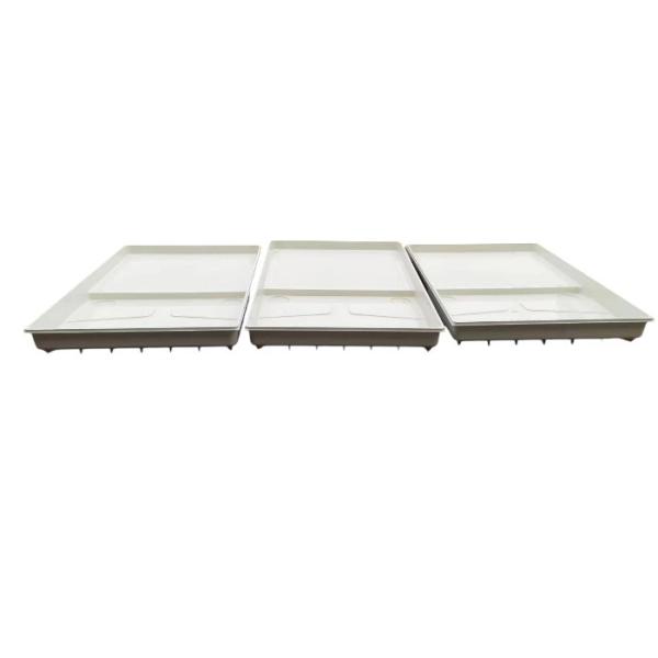 Waterproof SMC Fiberglass Components FRP Shower Base Shower Tray For Bathroom