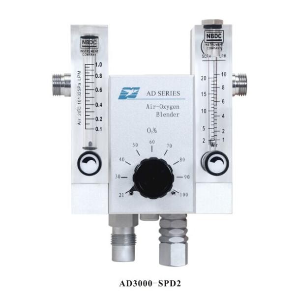 18LPM Neonatal livraison mélangeur d'oxygène machine médicale pour CPAP OEM