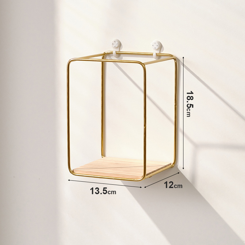 Modern Wall-Mounted Iron Storage Shelves Foldable Bookcases for Living Room Bathroom Kitchen Dining Made of Steel