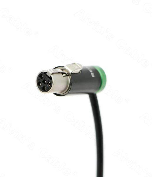 Low Profile TA5F To Dual LP XLR 3 Pin Male Audio Cable For Wisycom MCR54 LP Mini XLR 5 Pin Female To Two XLR Output
