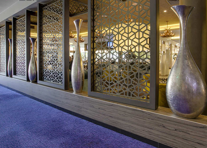 8mm Laser Cutting Metal Screen Facade For Architectural Screens Wall Panels