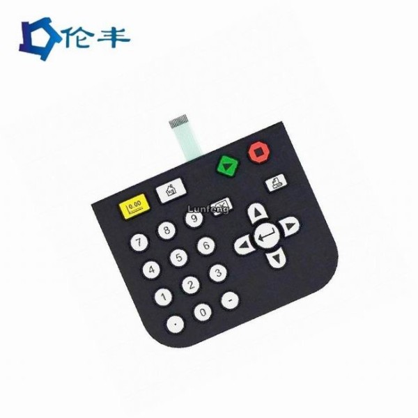 Carbon Pill Type By Printed Silicone Rubber Keypad with Second Processing PU Epoxy Spray for Water Resistant Electronic Devices