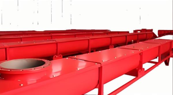 Multi-functional Stainless Steel Heat-resistant U-shaped Spiral Conveyor For Chemical Industry