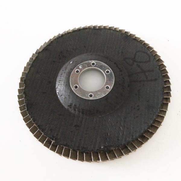 16mm 22mm or Threaded Inner Hole Abrasive Emery Paper Flap Disc for Zirconia Material